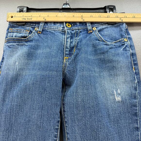Ralph Lauren Polo Jean Co. Women's 4/27 Blue Stretch Whitney Jean Flare - Picture 9 of 13